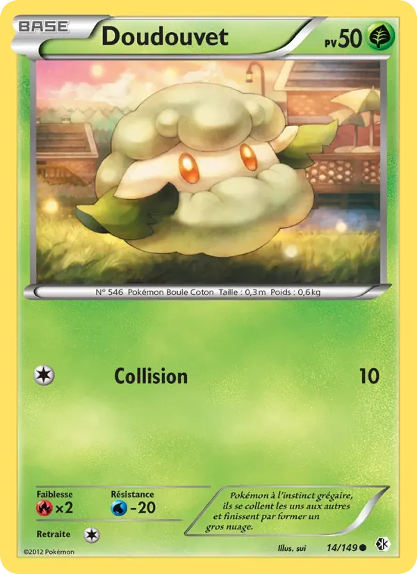 Doudouvet — Frontières Franchies 14 French Pokémon card