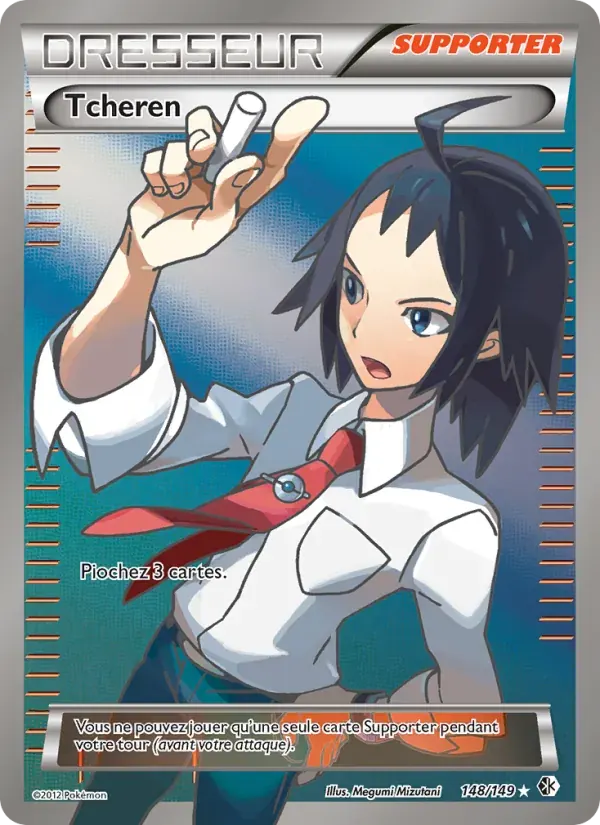 Tcheren — Frontières Franchies 148 French Pokémon card