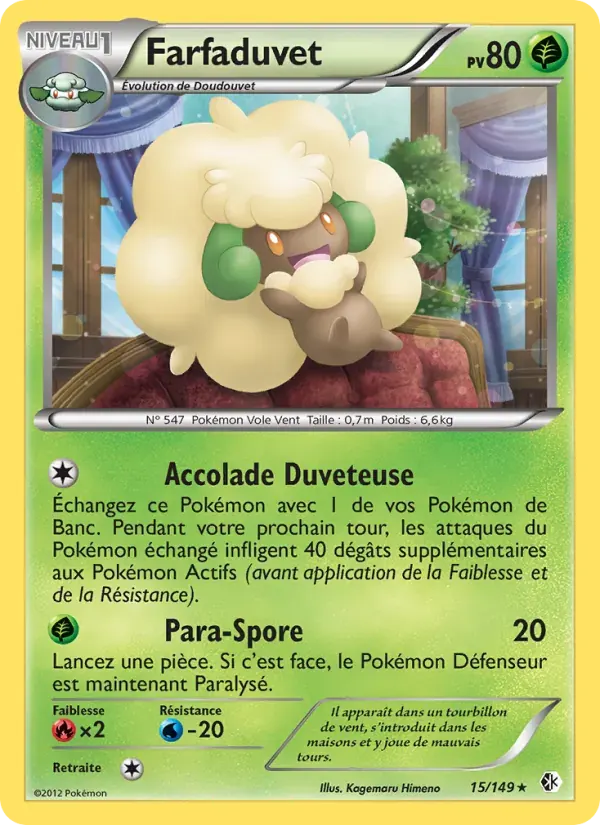 Farfaduvet — Frontières Franchies 15 French Pokémon card