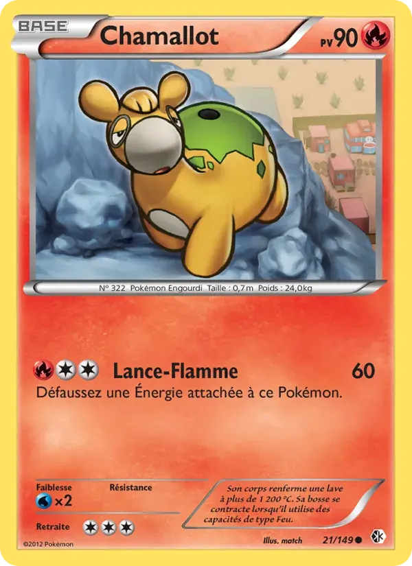 Chamallot — Frontières Franchies 21 French Pokémon card