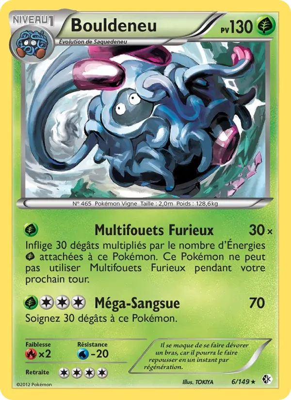 Bouldeneu — Frontières Franchies 6 French Pokémon card