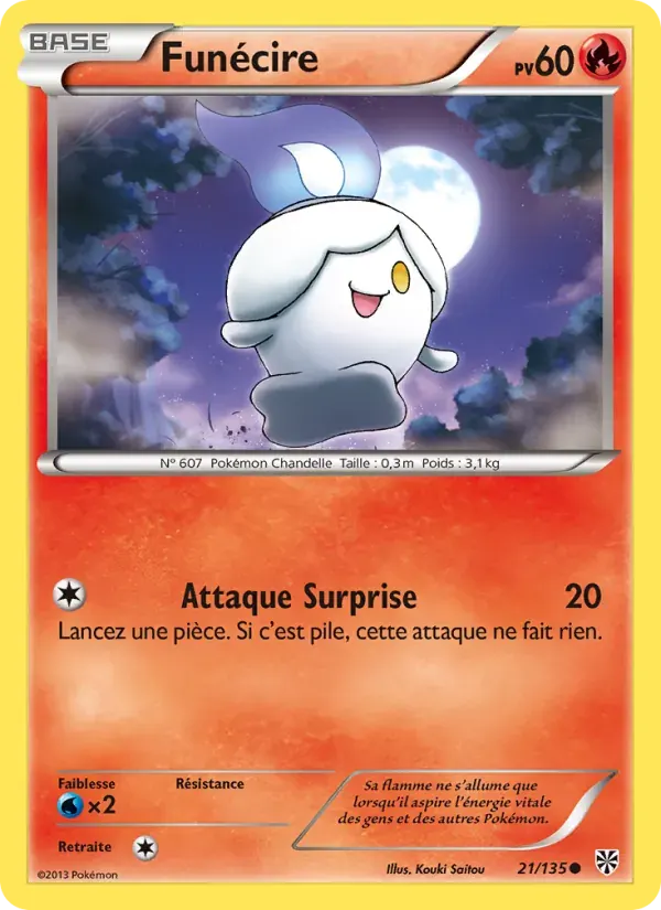 Funécire — Tempète Plasma 21 French Pokémon card