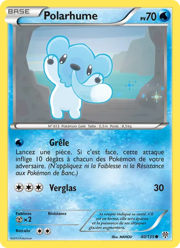 Polarhume — Tempète Plasma 40 French Pokémon card