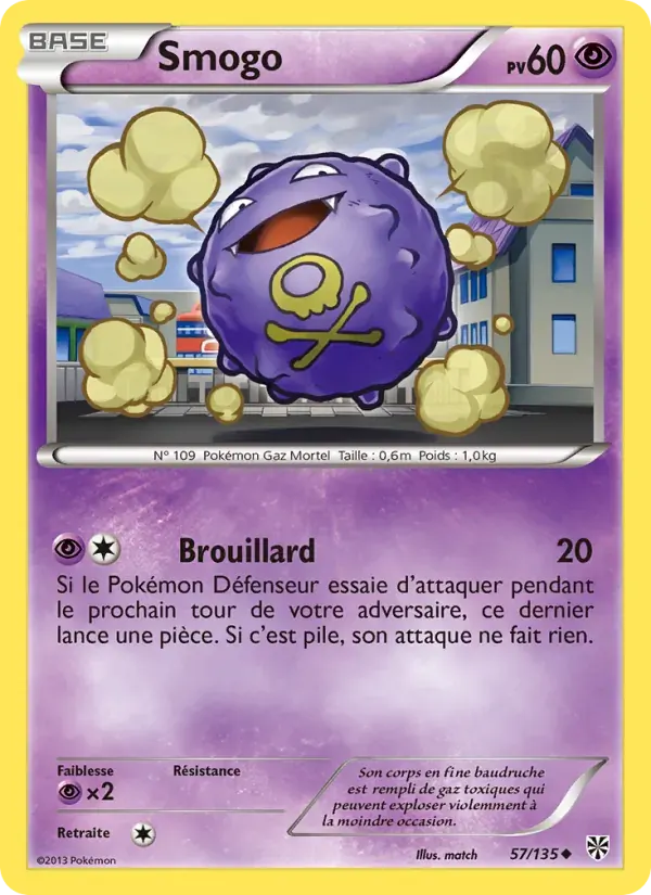 Smogo — Tempète Plasma 57 French Pokémon card