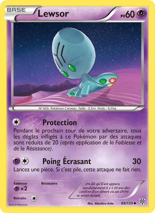 Lewsor — Tempète Plasma 69 French Pokémon card