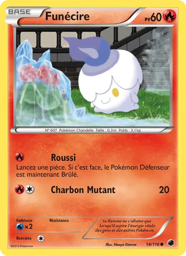 Funécire — Glaciation Plasma 14 French Pokémon card