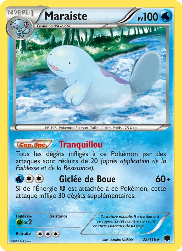 Maraiste — Glaciation Plasma 22 French Pokémon card