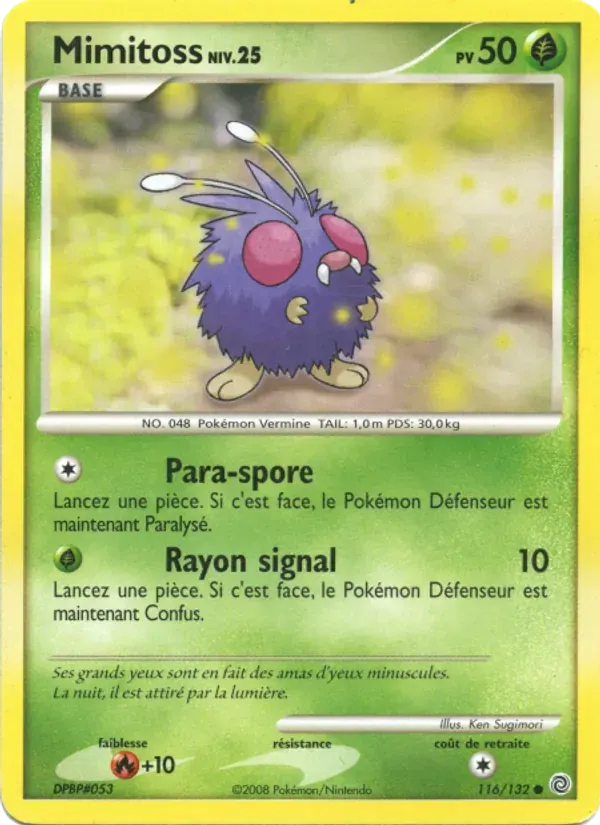 Mimitoss — Merveilles Secrètes 116 French Pokémon card