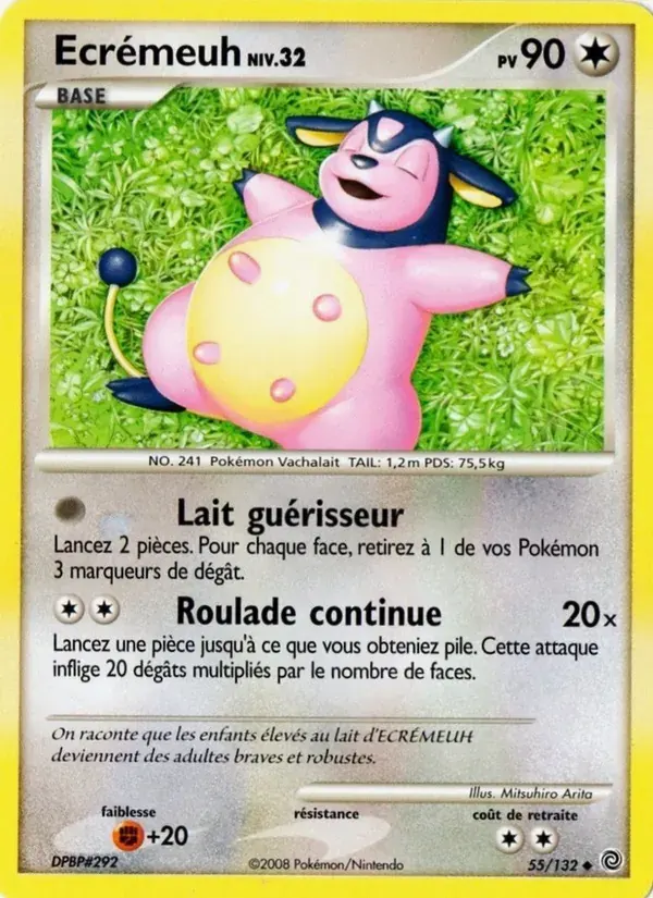 Écrémeuh — Merveilles Secrètes 55 French Pokémon card