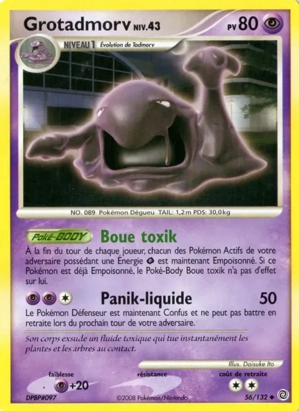 Grotadmorv — Merveilles Secrètes 56 French Pokémon card