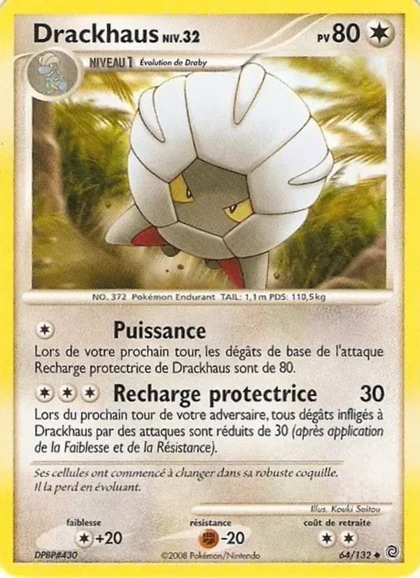 Drackhaus — Merveilles Secrètes 64 French Pokémon card