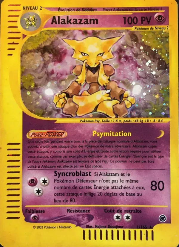 Alakazam — Expedition 1 French Pokémon card