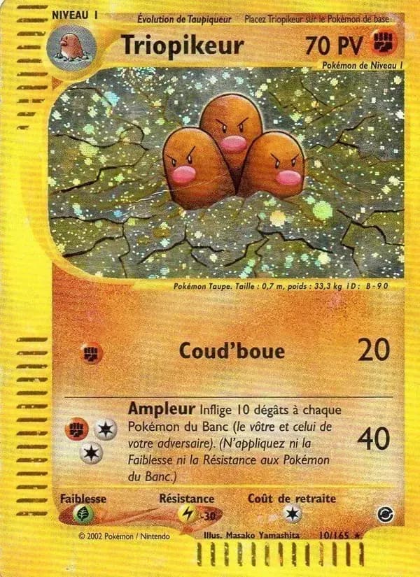 Triopikeur — Expedition 10 French Pokémon card