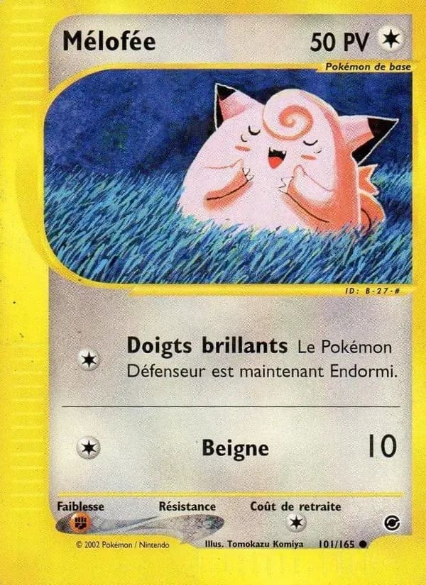 Mélofée — Expedition 101 French Pokémon card