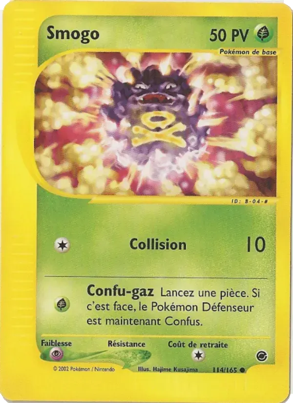 Smogo — Expedition 114 French Pokémon card
