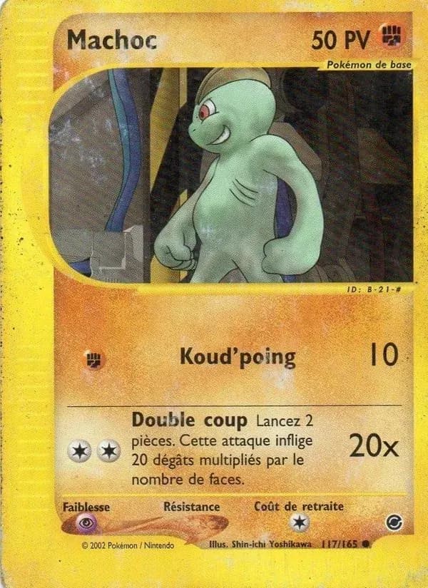 Machoc — Expedition 117 French Pokémon card