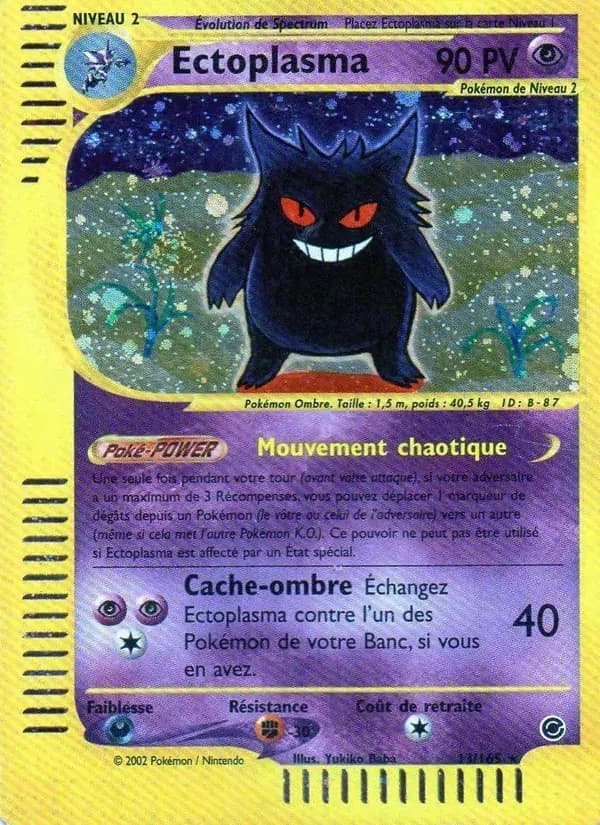 Ectoplasma — Expedition 13 French Pokémon card