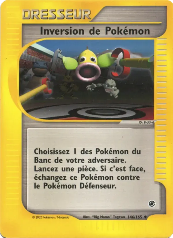 Inversion de Pokémon — Expedition 146 French Pokémon card