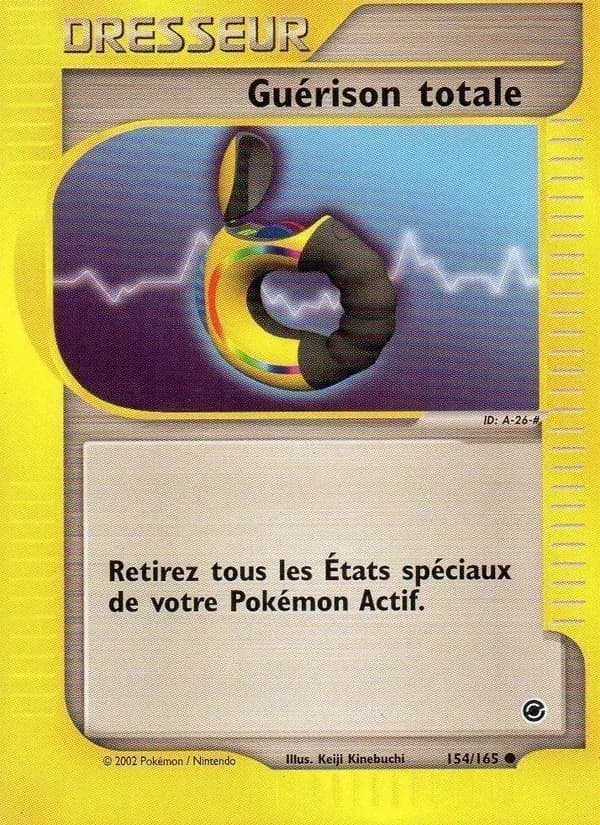 Guérison totale — Expedition 154 French Pokémon card