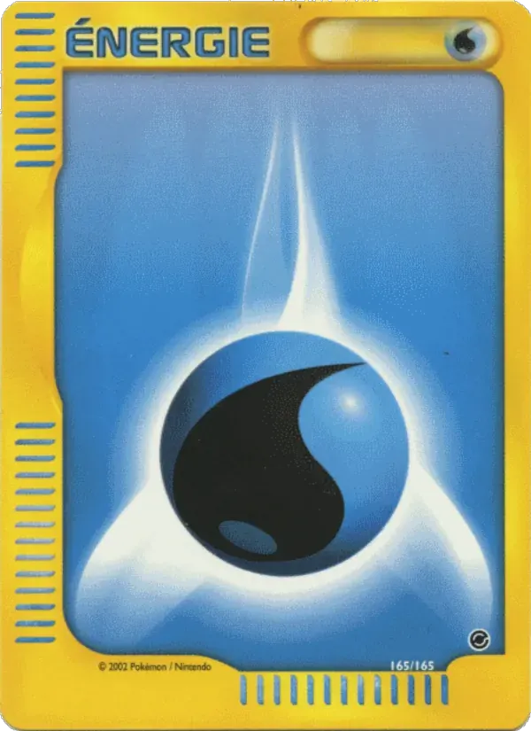 Énergie Eau — Expedition 165 French Pokémon card