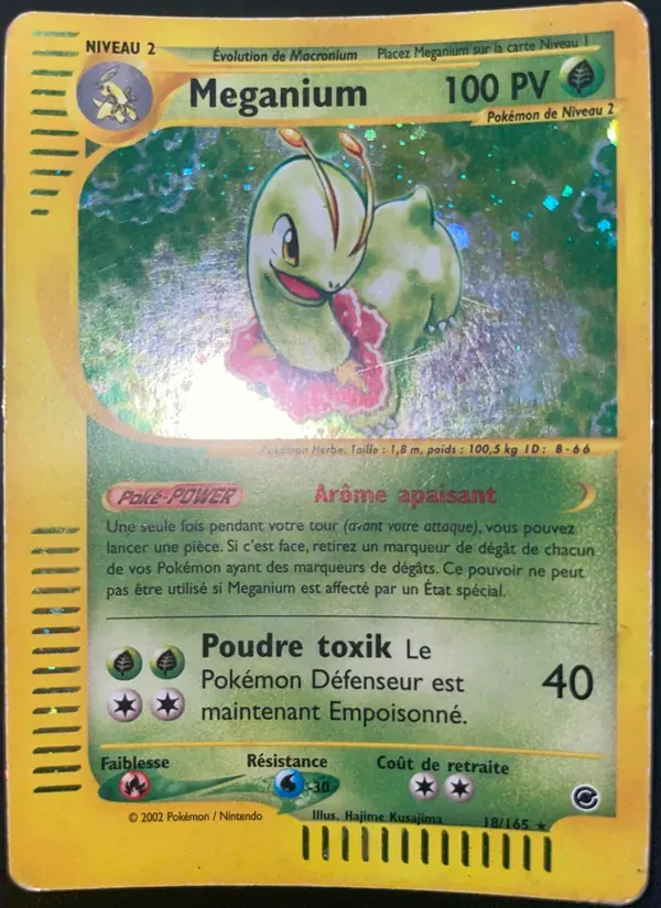 Méganium — Expedition 18 French Pokémon card