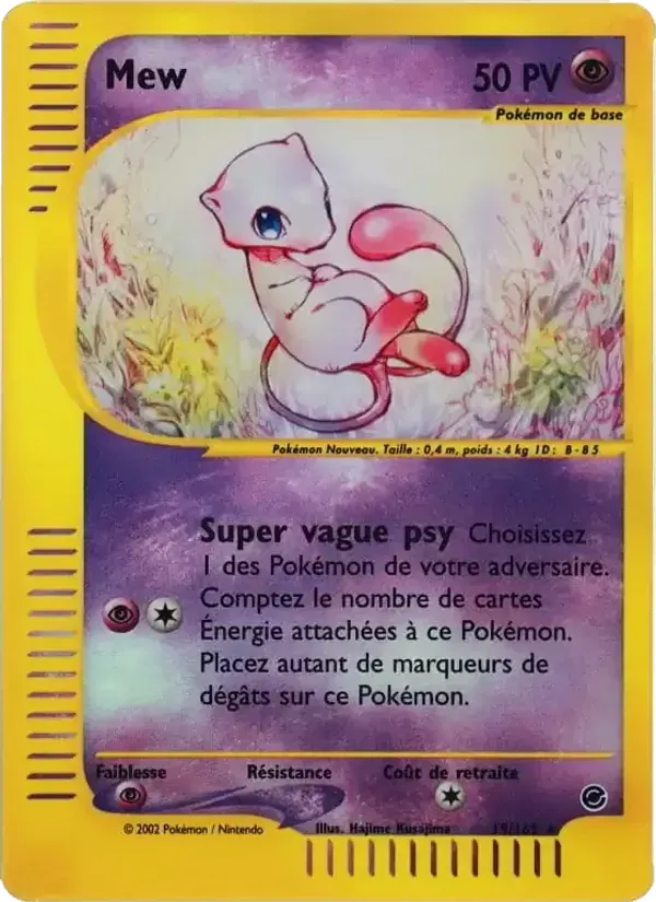 Mew — Expedition 19 French Pokémon card
