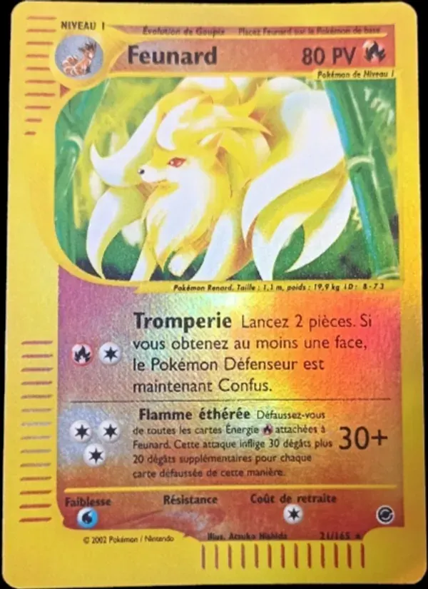 Feunard — Expedition 21 French Pokémon card