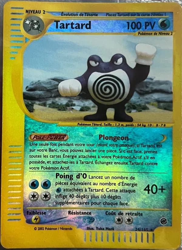 Tartard — Expedition 24 French Pokémon card
