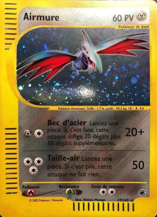 Airmure — Expedition 27 French Pokémon card