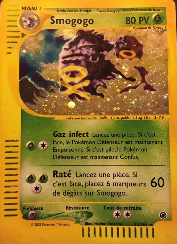 Smogogo — Expedition 32 French Pokémon card