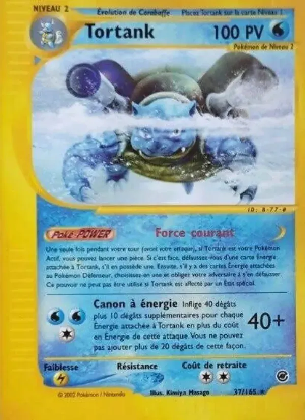 Tortank — Expedition 37 French Pokémon card
