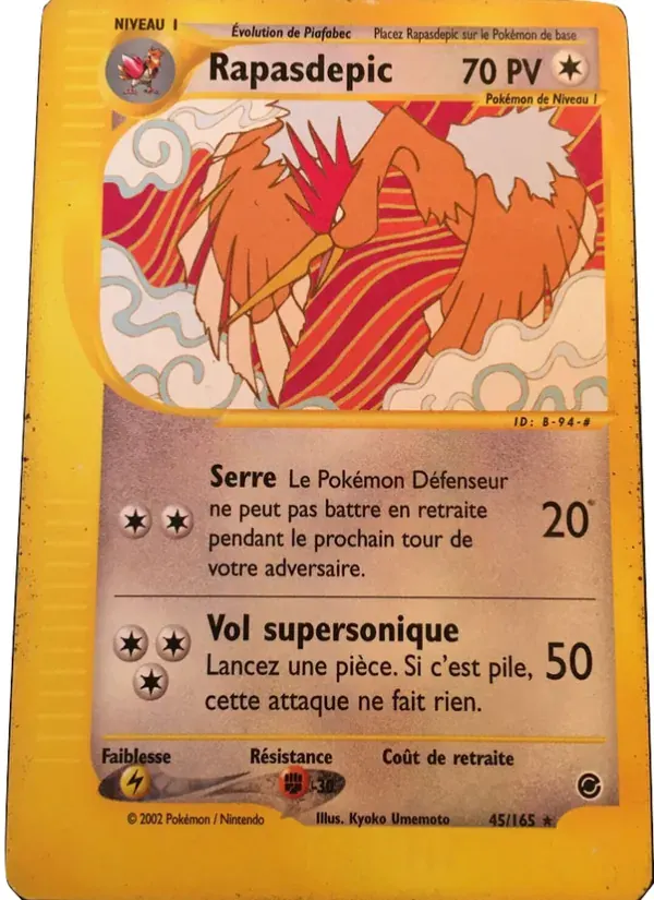 Rapasdepic — Expedition 45 French Pokémon card