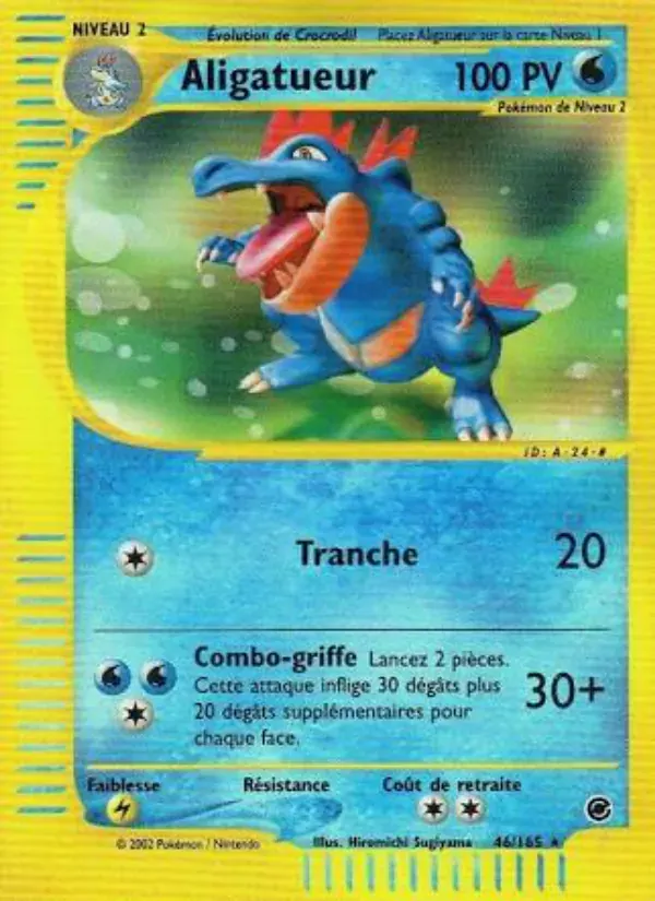 Aligatueur — Expedition 46 French Pokémon card