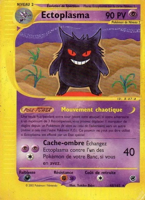 Ectoplasma — Expedition 48 French Pokémon card