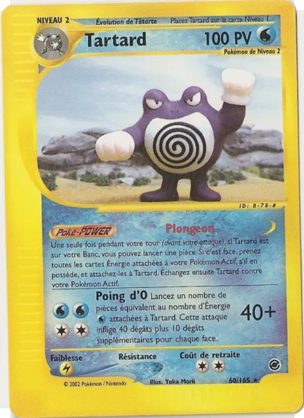 Tartard — Expedition 60 French Pokémon card