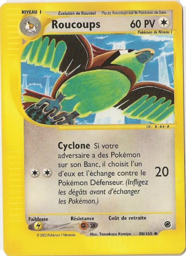 Roucoups — Expedition 88 French Pokémon card