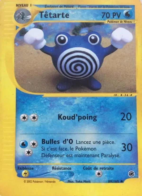Têtarte — Expedition 89 French Pokémon card