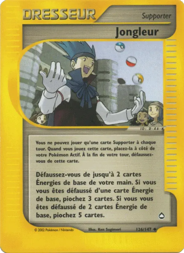 Jongleur — Aquapolis 126 French Pokémon card