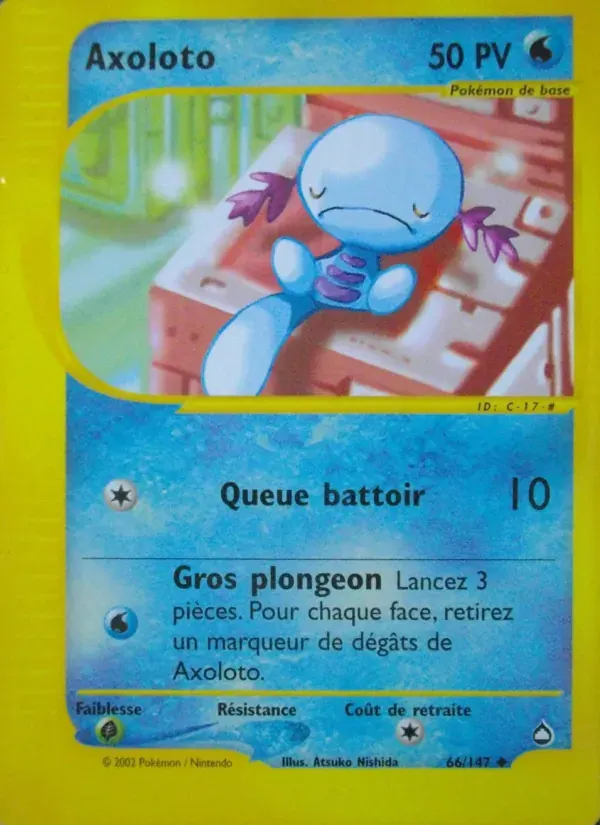 Axoloto — Aquapolis 66 French Pokémon card
