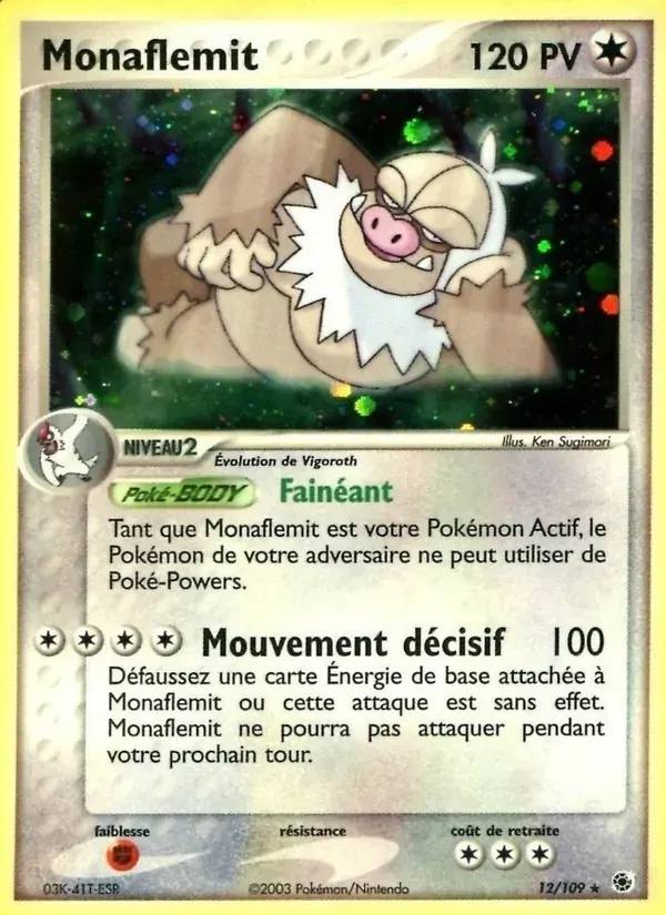 Monaflèmit — EX Rubis & Saphir 12 French Pokémon card