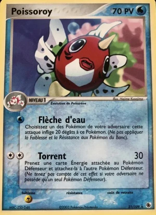 Poissoroy — EX Rubis & Saphir 21 French Pokémon card