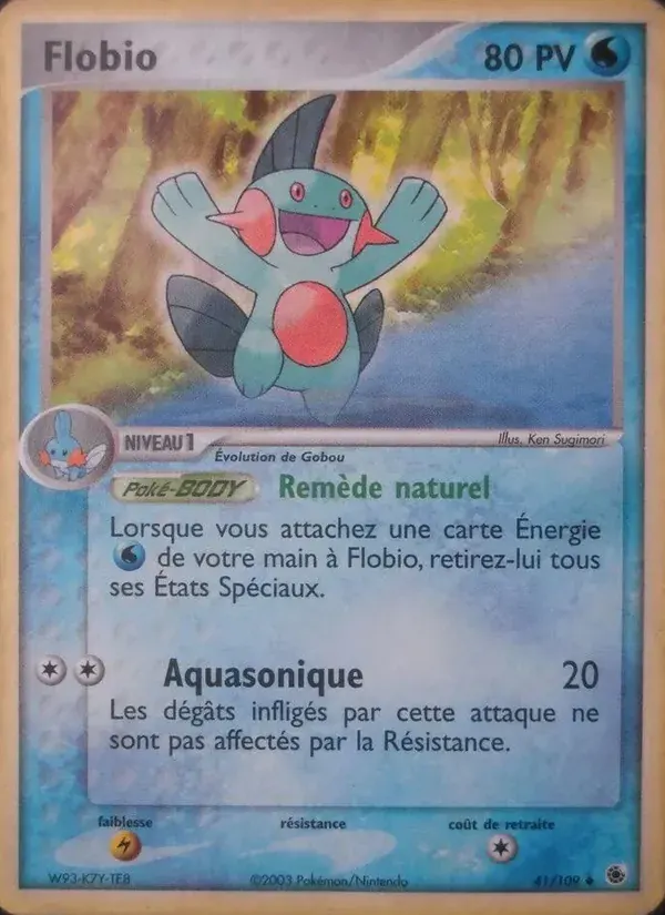Flobio — EX Rubis & Saphir 41 French Pokémon card
