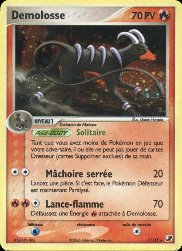 Demolosse — EX Forces Cachées 7 French Pokémon card