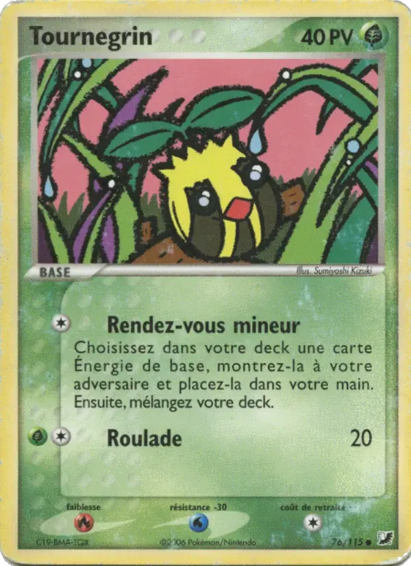 Tournegrin — EX Forces Cachées 76 French Pokémon card