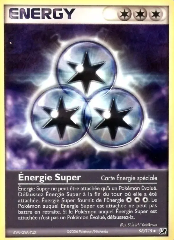 Énergie Super — EX Forces Cachées 98 French Pokémon card