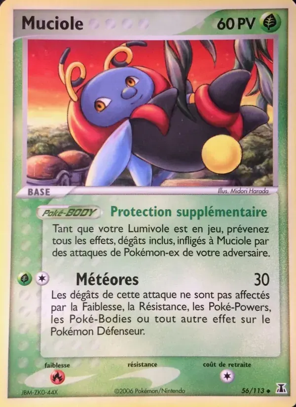 Muciole — EX Espèces Delta 56 French Pokémon card