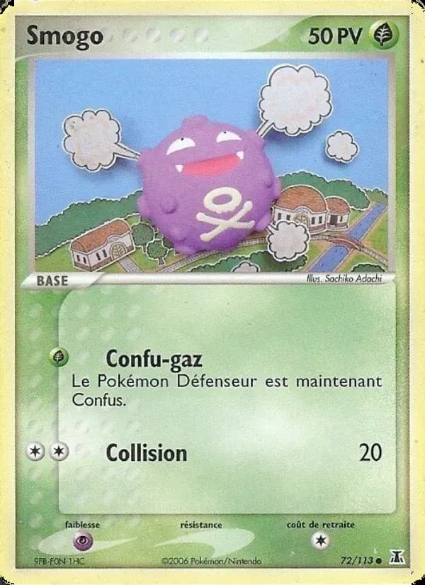 Smogo — EX Espèces Delta 72 French Pokémon card
