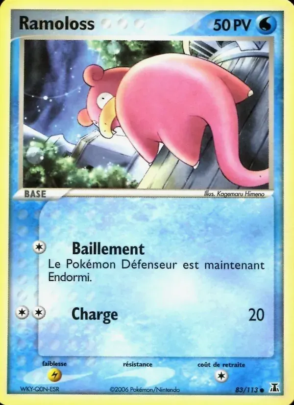 Ramoloss — EX Espèces Delta 83 French Pokémon card