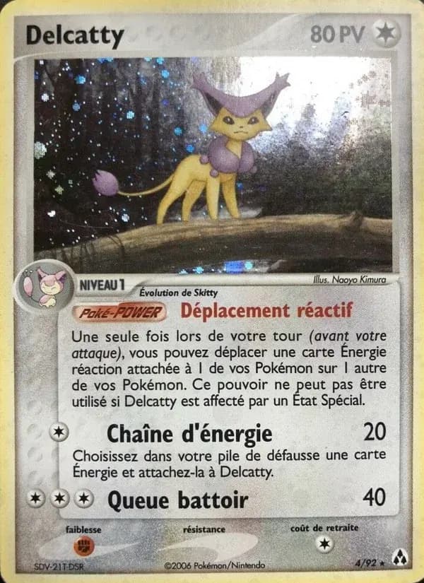 Delcatty — EX Créateurs de légendes 4 French Pokémon card