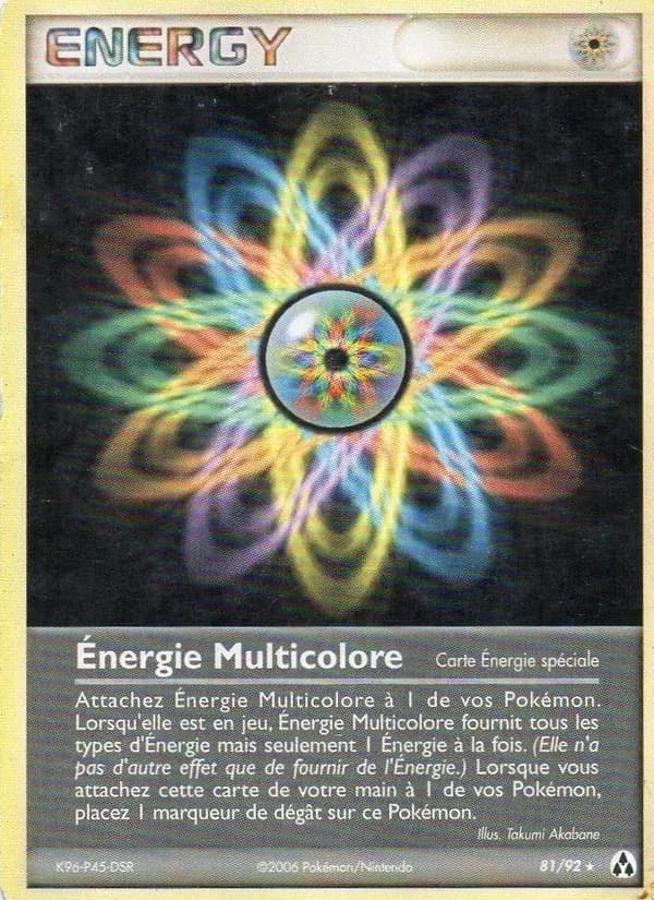 Énergie Multicolore — EX Créateurs de légendes 81 French Pokémon card